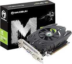 maxsun Placa de vídeo GeForce GT 730 4 GB GPU para computador PC 128 bits DDR3 ITX Design PCI Express DVI-I, HDMI, VGA Multi Screen