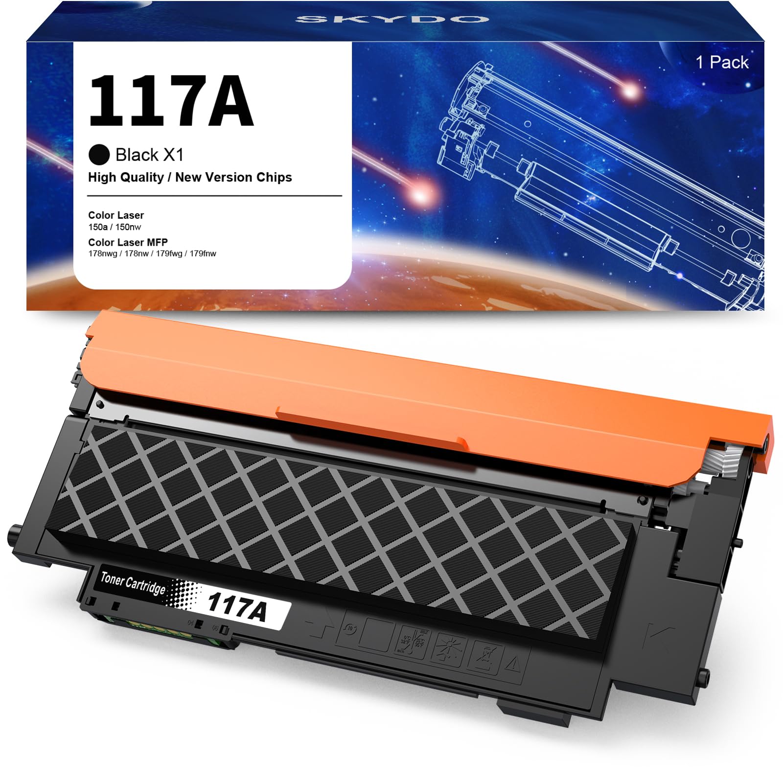 Veson 117A W2070 Toner con Chip, Compatibile con HP 117A Nero per Color Laser MFP 179fwg 178nwg 178nw 179fnw 150nw 150w 178 179 (1000 pagines Veson 117A W2070 Toner con Chip, Compatibile con HP 117A Nero per Color Laser MFP 179fwg 178nwg 178nw 179fnw 150nw 150w 178 179 (1000 pagines
