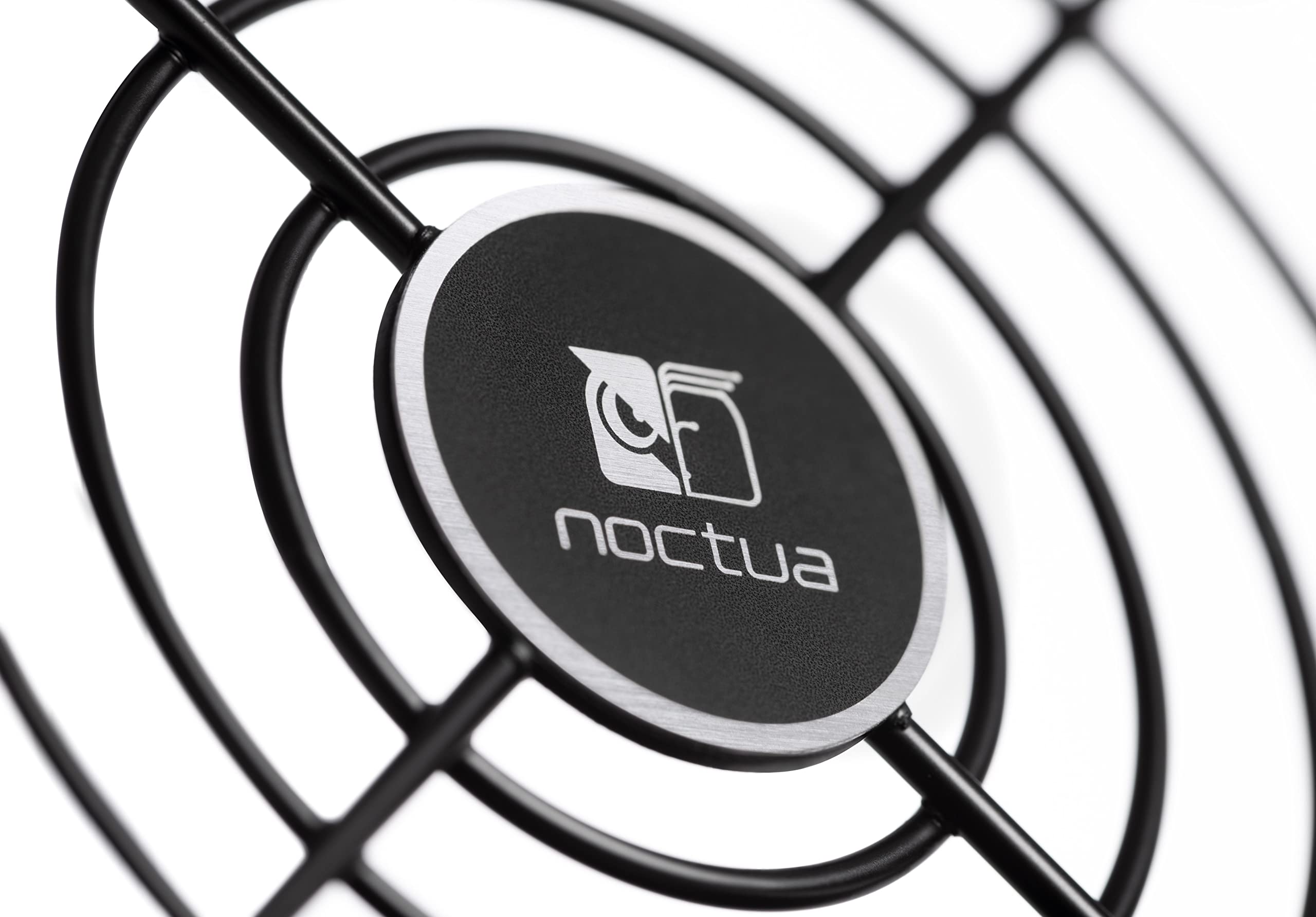 Noctua NA-FG1-8 Sx2, Grilles pour Ventilateurs 80 mm (Kit de 2, Noir)