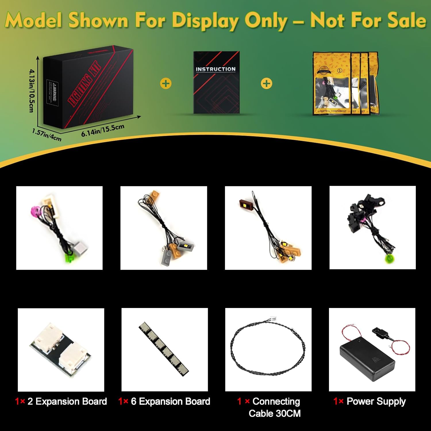 Light kit Compatible with Lego 21359 Italian Riviera - No Model Only Light, LED Lighting Accessories Compatible with Lego Ideas 21359 (Standard Version)