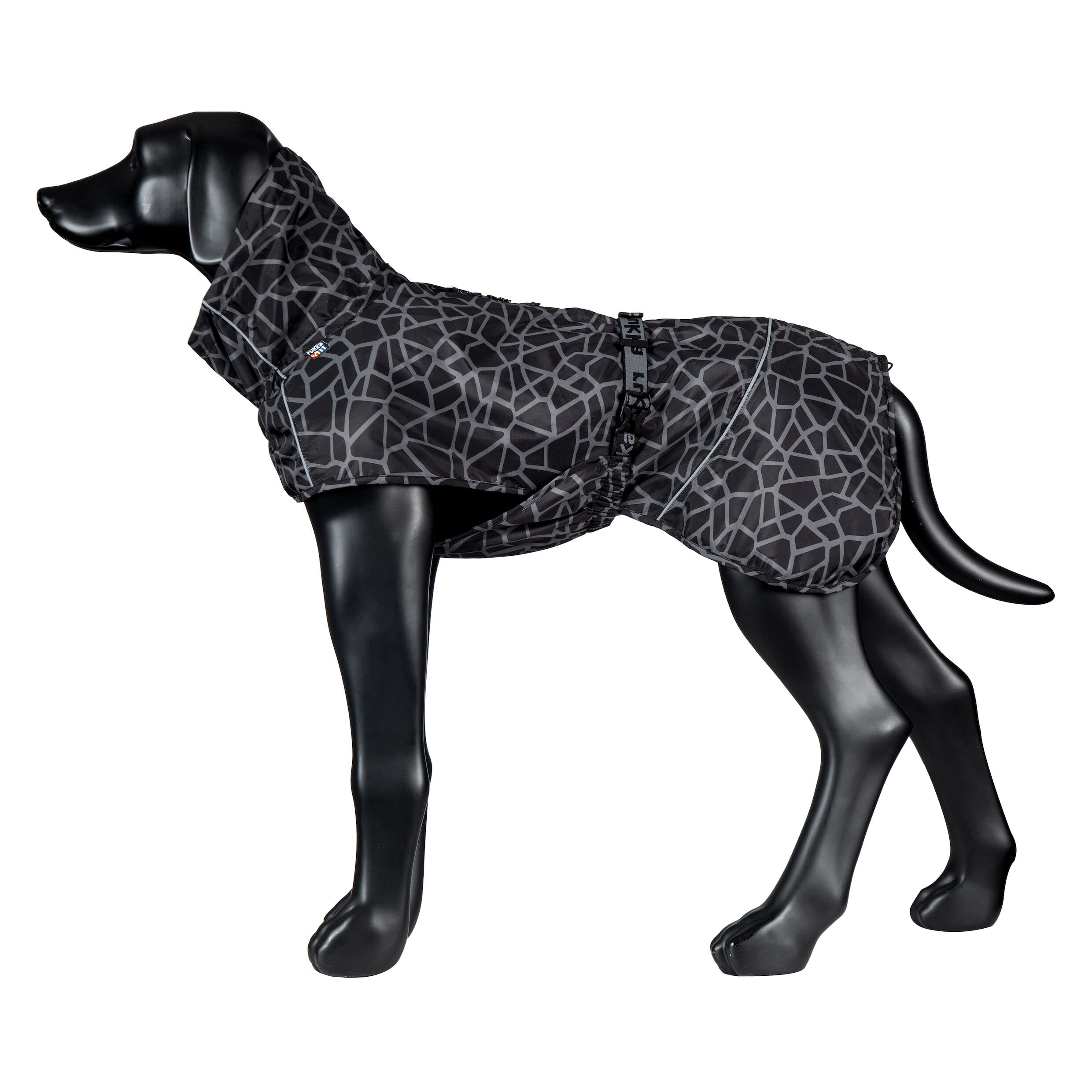 Rukka Pets HAYTON - Chubasquero para perros, color negro 55
