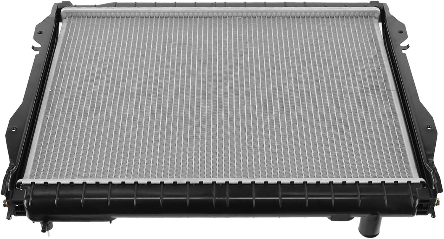 Engine Coolant Radiator Assembly Compatible with Toyota Tacoma 1995 1996 1997 1998 1999 2000 2001 2002 2003 2004, 2.4L 2.7L 3.4L, Manual Transmission, Replace 164100C010 Aluminum