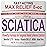 Sciatica Nerve Cream - Maximum Strength Comfort Cream for Feet, Hands, Legs, Toes, Back - Natural Ultra Strength Arnica, MSM, Menthol, Soothing Comfort, Large 8 Oz
