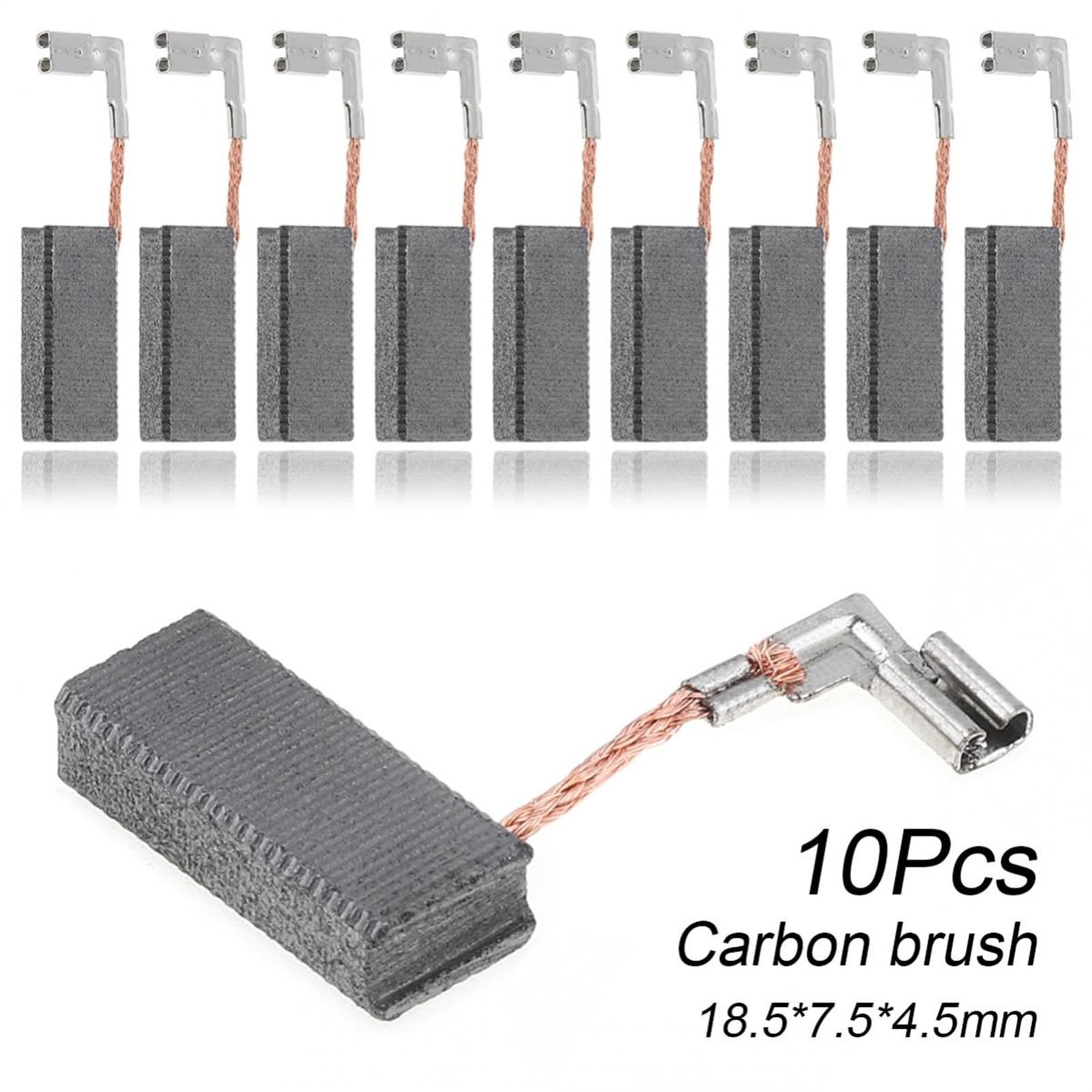 10 pezzi GBH2-26 spazzola di carbone martello elettrico trapano a percussione spazzola di carbone accessori for utensili elettrici spazzole di carbone