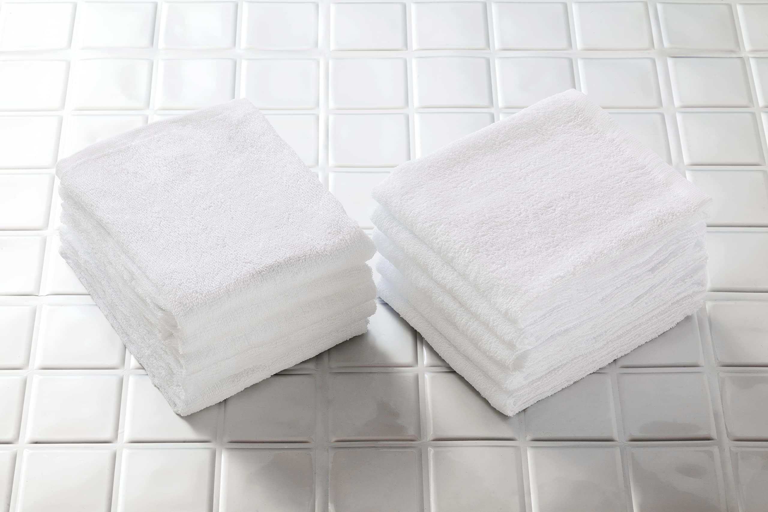 Amazon｜Kosugizen フェイスタオル 徳用白タオル ホワイト 34×80