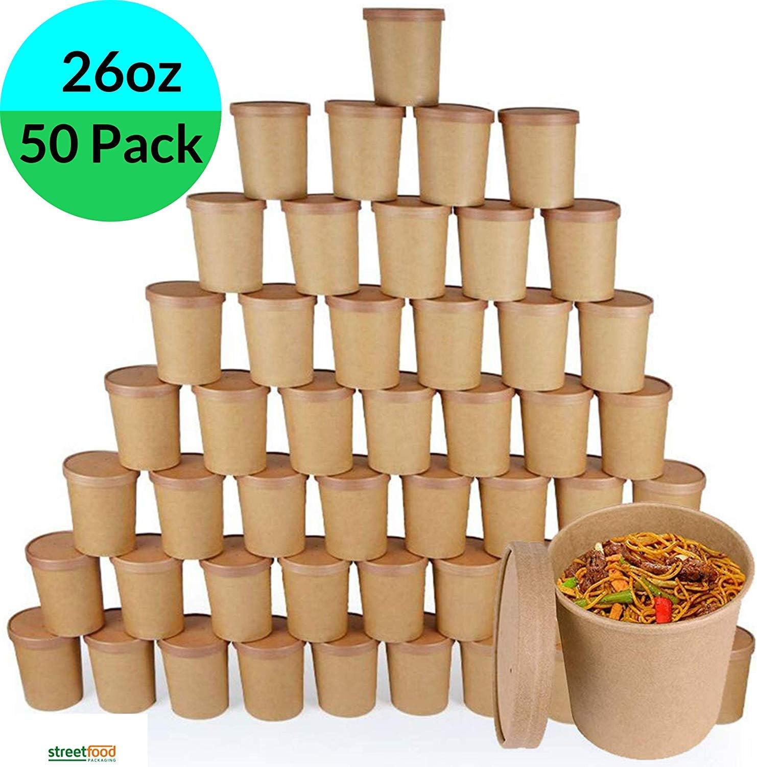 contenitore monouso per zuppa