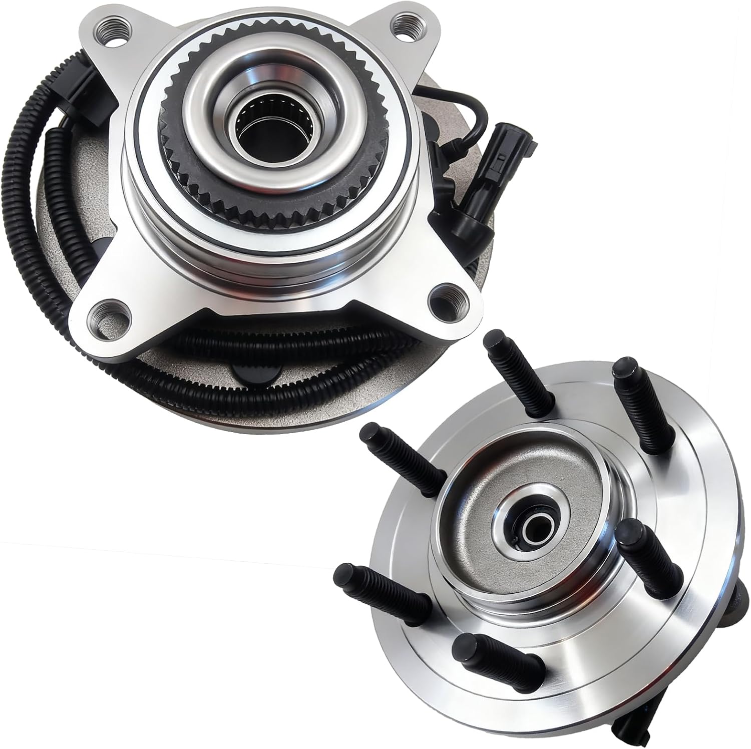 515119 Front Wheel Bearing Hub Assembly for 2009 2010 Ford F-150 F150 4WD (2PCS)