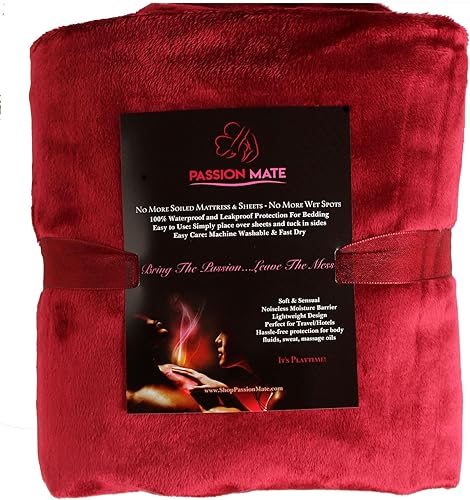 Miniatura 10 de Almohadilla de cama 100% impermeable y a prueba de manchas, masaje para parejas, ultrasuave, silenciosa, protector de sábanas de felpa con lados