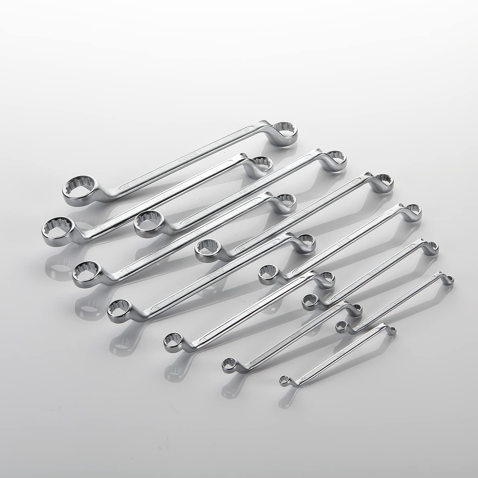 ALYCO RH 170284 Juego 12 Llaves, 0 V, Set Piezas