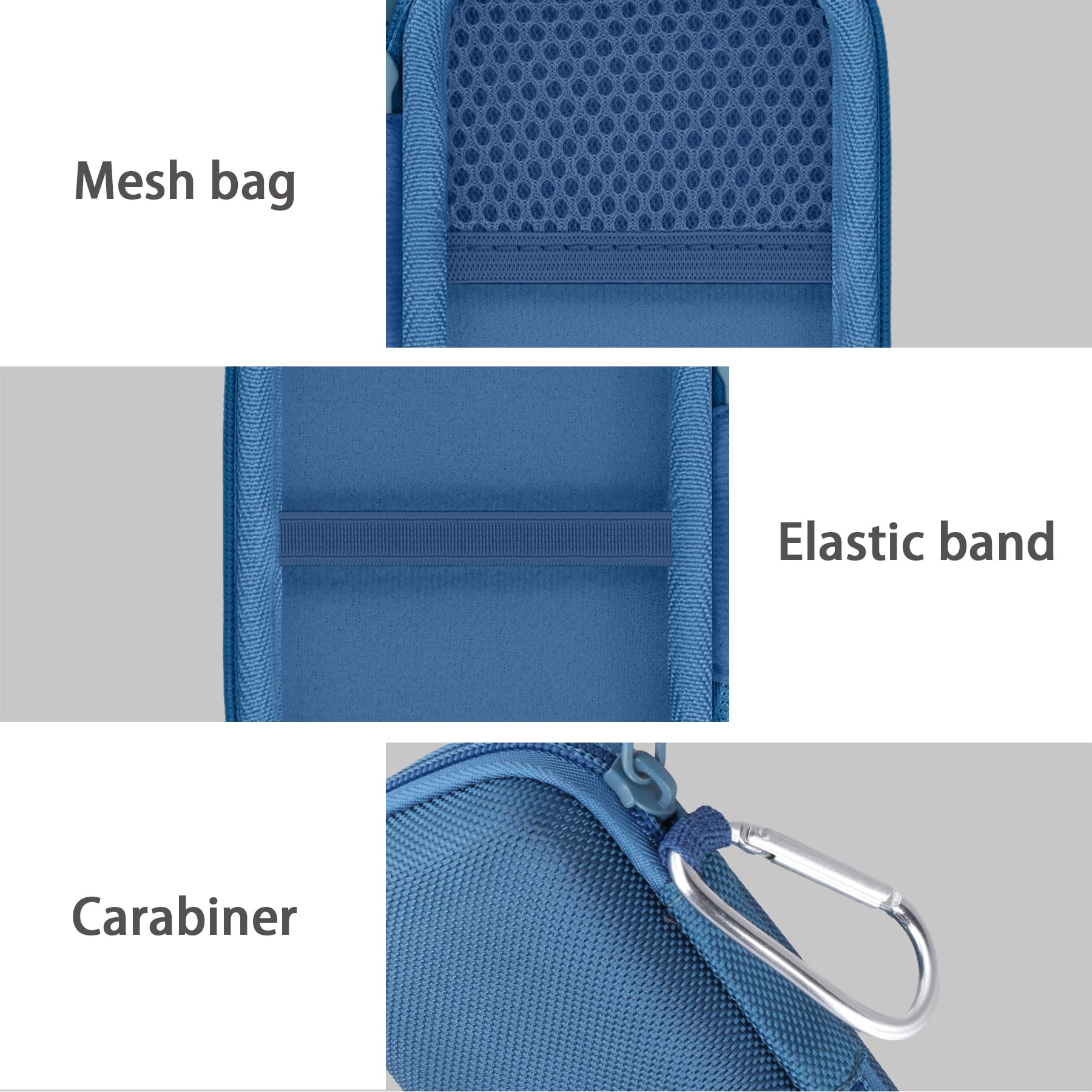 Khanka Custodia Compatibile con PLAUD Note Pro/PLAUD Note Registratore Vocale AI,Borsa Protettiva Portatile per PLAUD Note Pro/Note AI Registratore Vocale con Moschettone,Solo Custodia