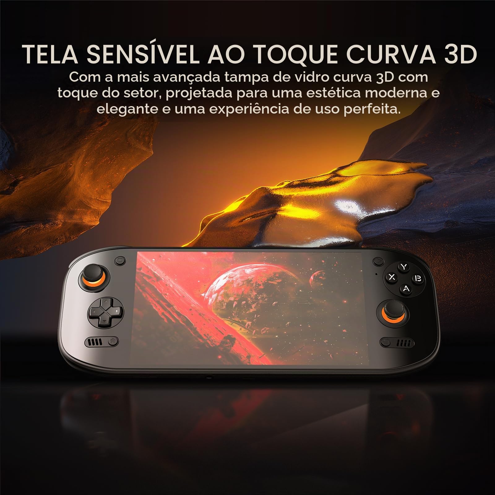 AYN Odin 2 Portal Pro Console de Jogos Portátil Retrô - Snapdragon