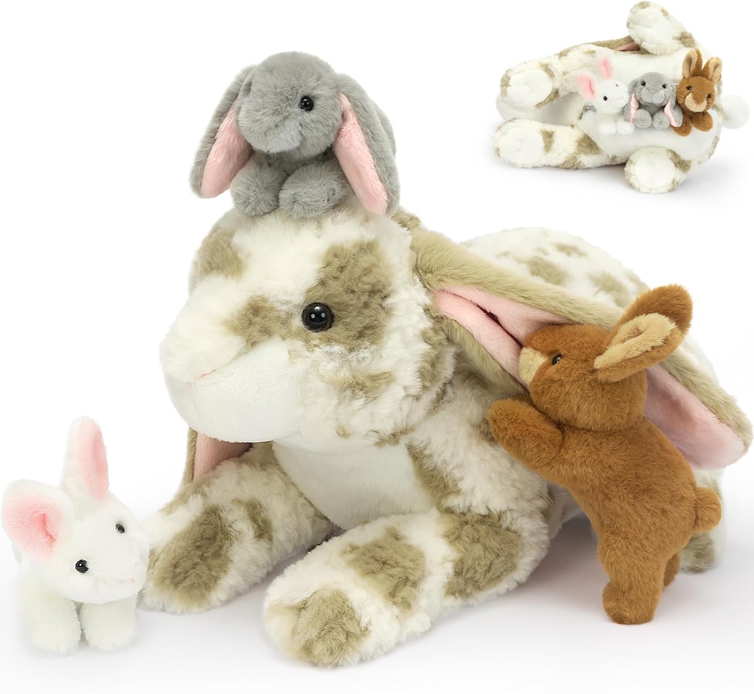 MaoGoLan Giant Bernese Mountain Dog Stuffed Animal Plush Toy, Big Large Jumbo Soft Dog Hugging Pillow Toys, 39.3" Huge Size Cute Fluffy Plushy Oversized Plushie, Gifts for Kids