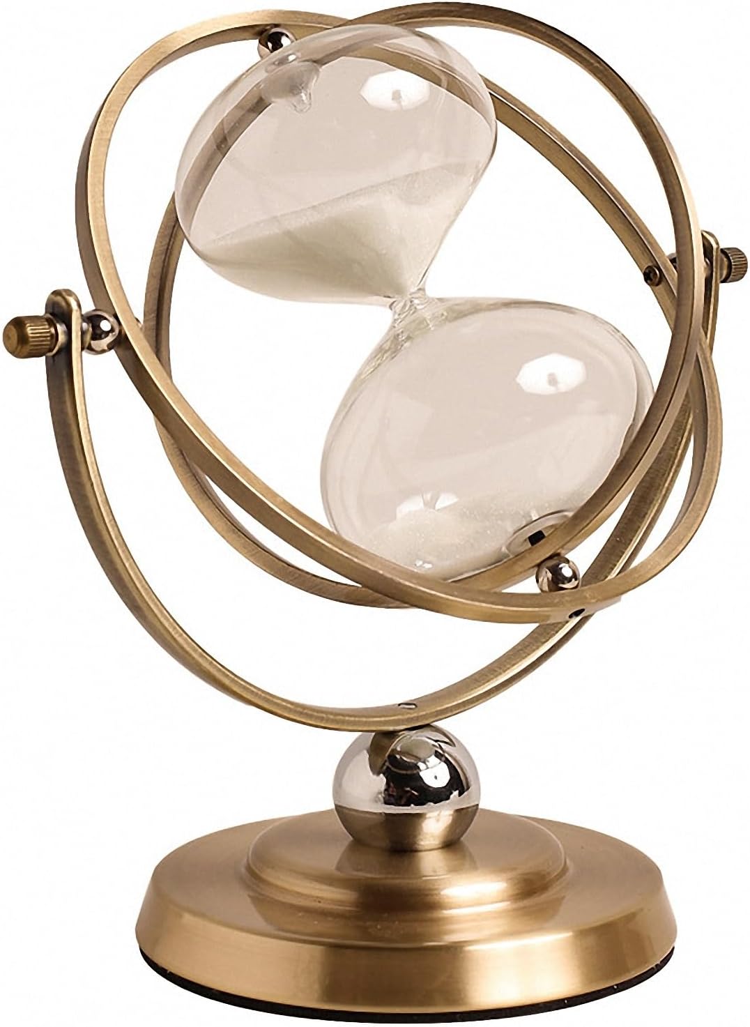 15/30 分北欧ホームクリエイティブ回転ガラス砂時計タイマー装飾、本棚デスクトップパーソナライズレトロサンドタイマーカウントダウン