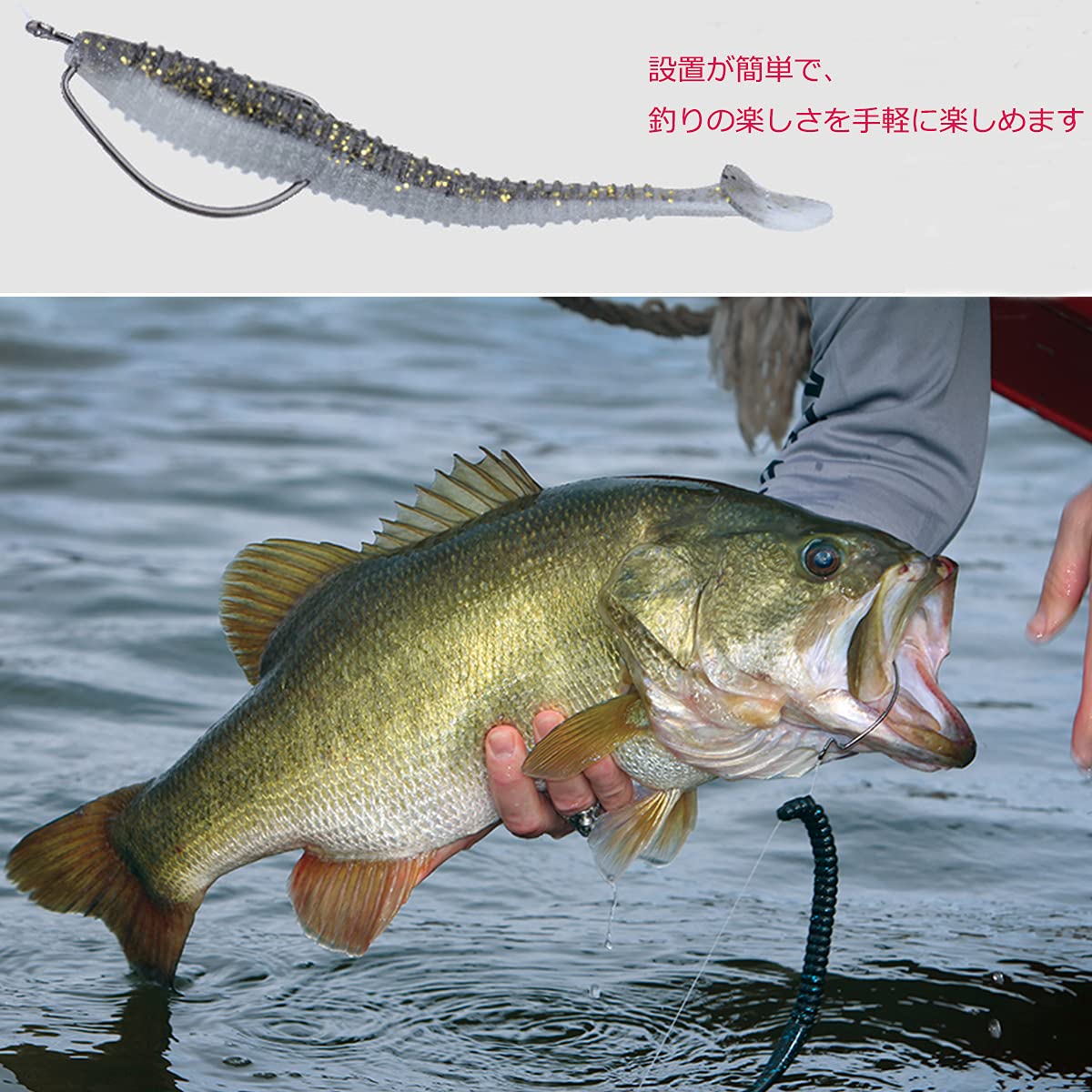 Amazon | オフセットフック 釣り針 50個 セット 釣り針セット 高炭素鋼