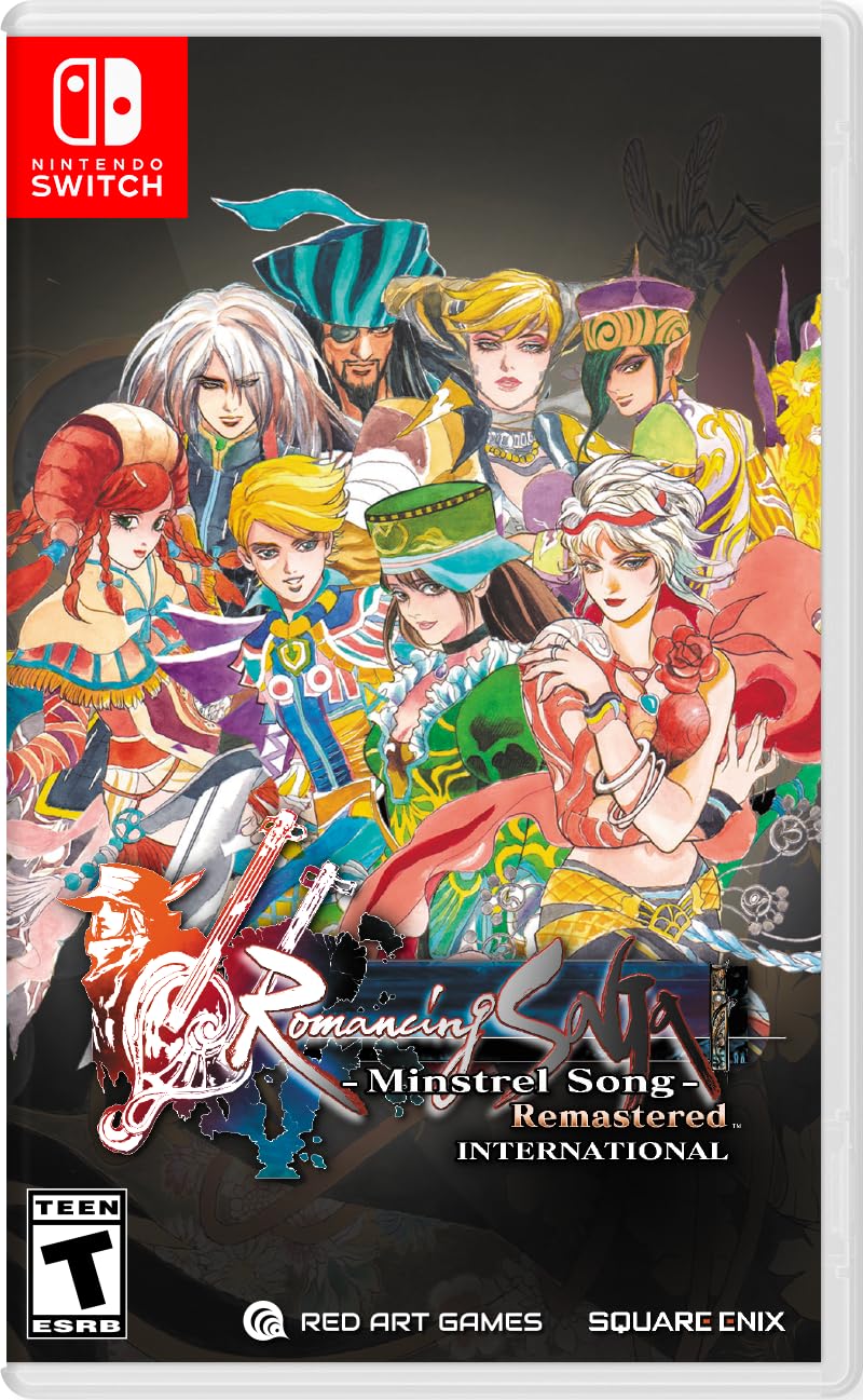 輸入版 Switch ロマンシングサガ ミンストレルソング リマスター輸入版 Amazon.co.jp: Romancing Saga-Minstrel-Remastered