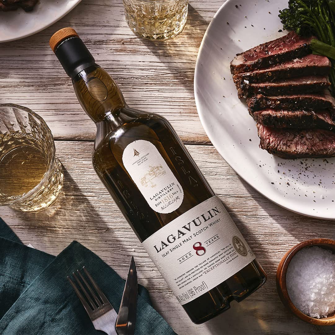 Lagavulin 8 Ans, Whisky Single Malt, 70cl Sous Étui - 2