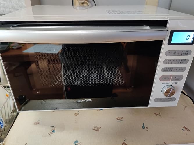 Amazon.co.jp: Iris Ohyama MO-F1805-W Countertop Oven Microwave