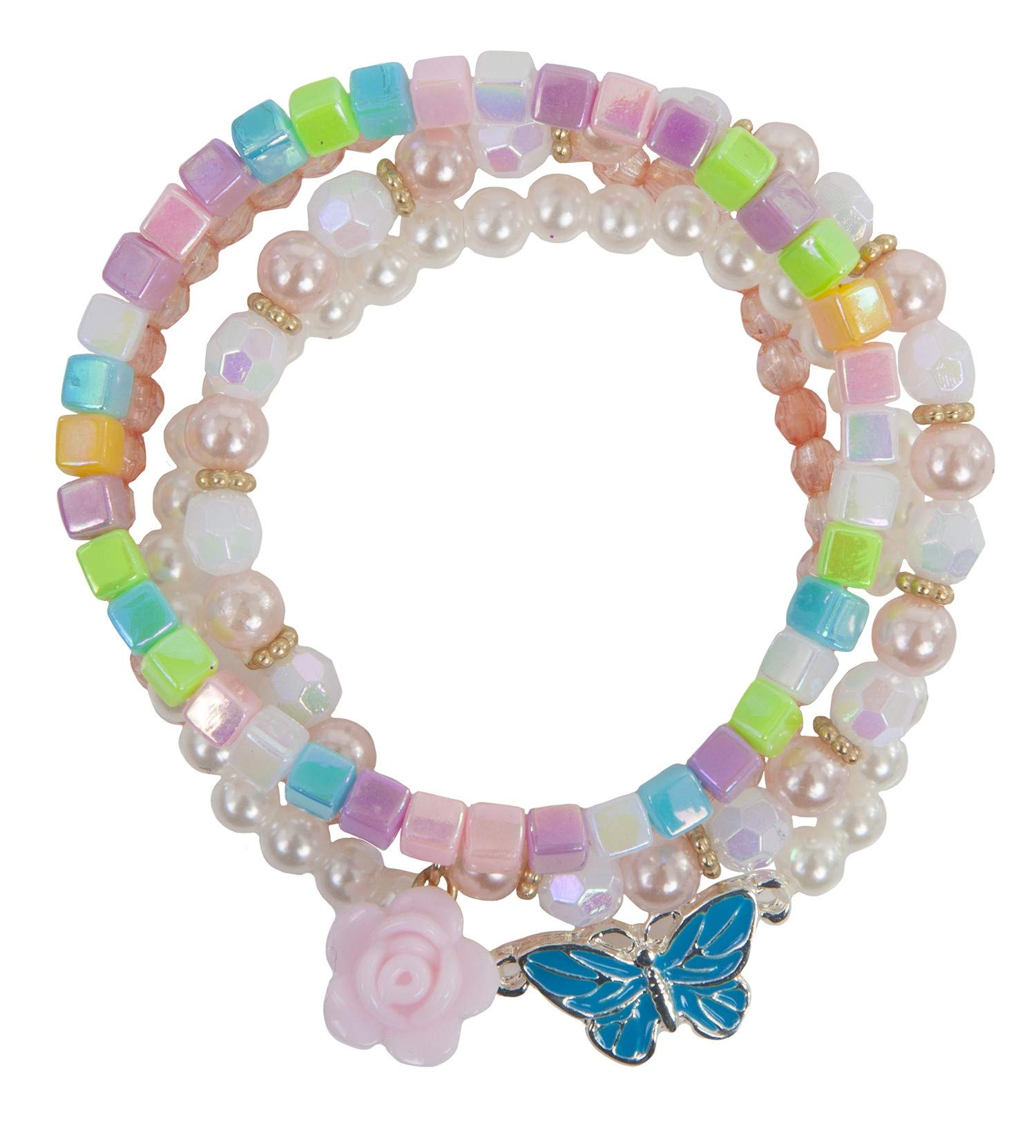 Great PretendersPearly Butterfly Bracelet Set Charms, Colour (Multicoloured) (84081)