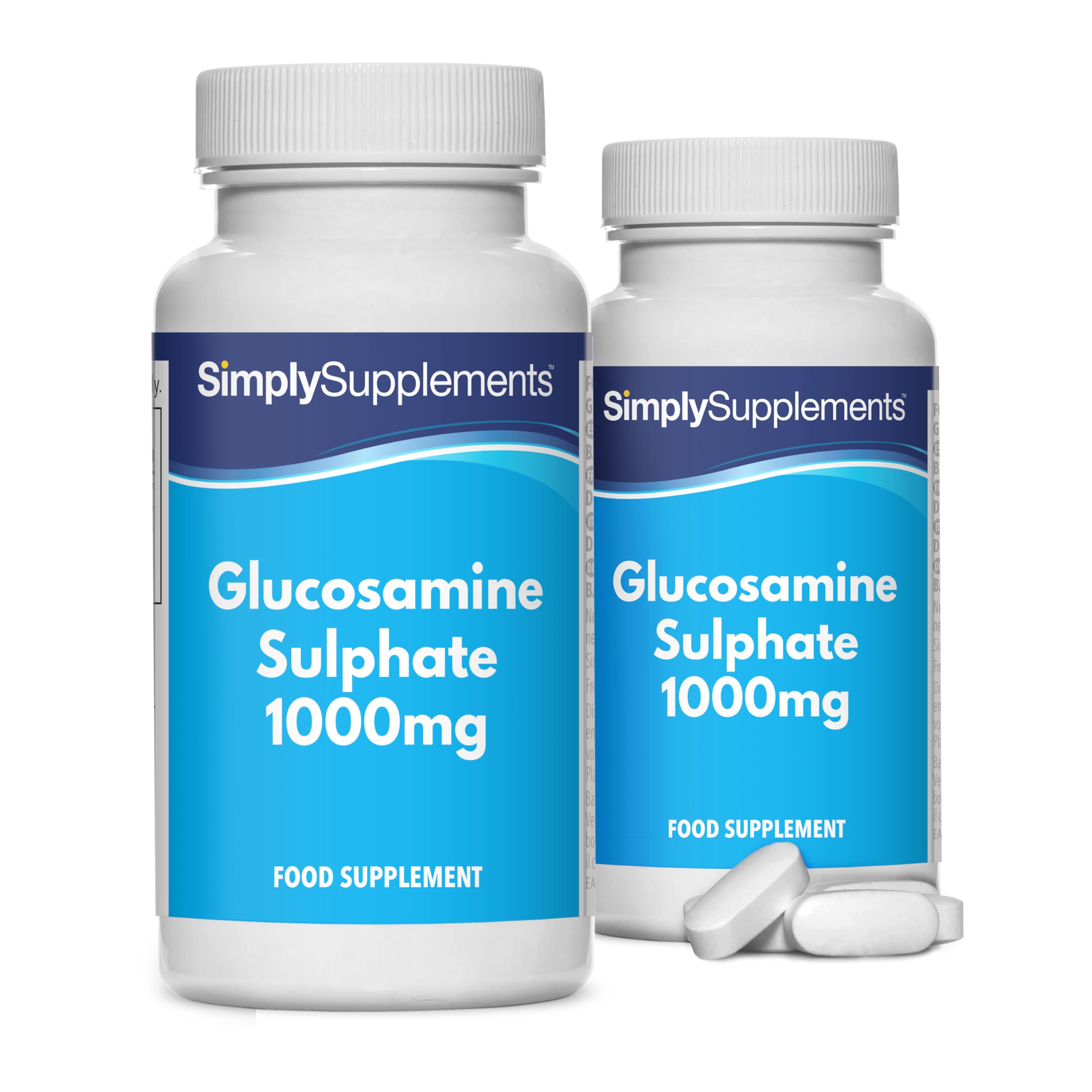 Glucosamine Sulphate 2KCL 1000mg | One-A-Day Potent Formula | Supports Active Living | 120 Fast Release Tablets = 4 Months’ Supply | Marine Sourced | Made in The UK in Accordance with GMP Standards