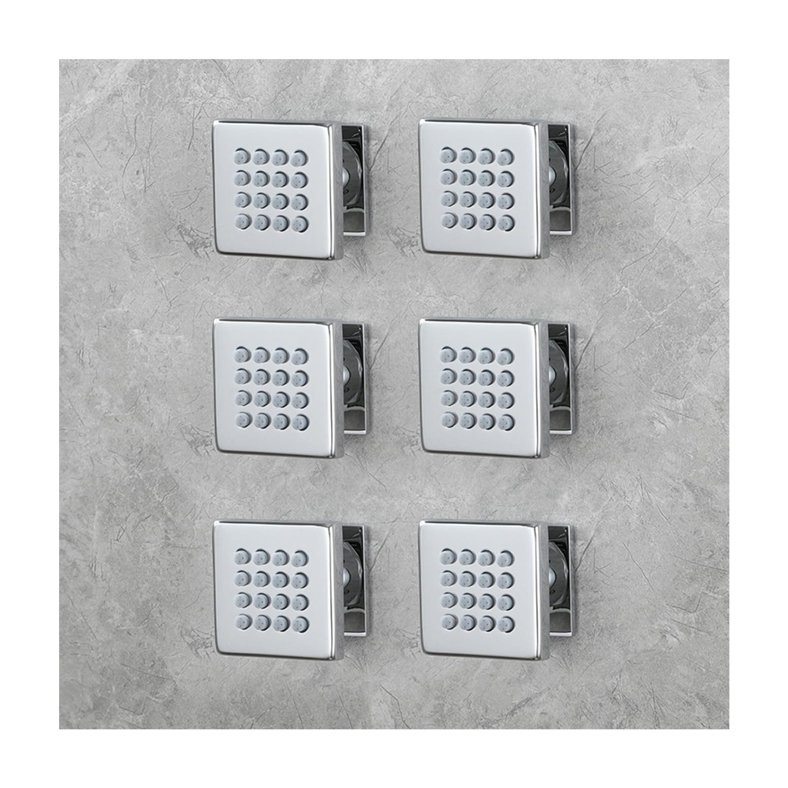 Pommeaux de douche réglables 5 cm en laiton pour un massage corporel ciblé