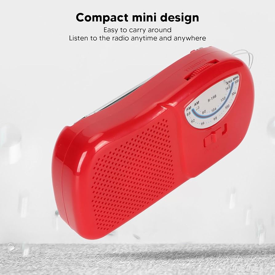 Amazon.co.jp: AM FMラジオ、ポータブルラジオ、内蔵スピーカー付き
