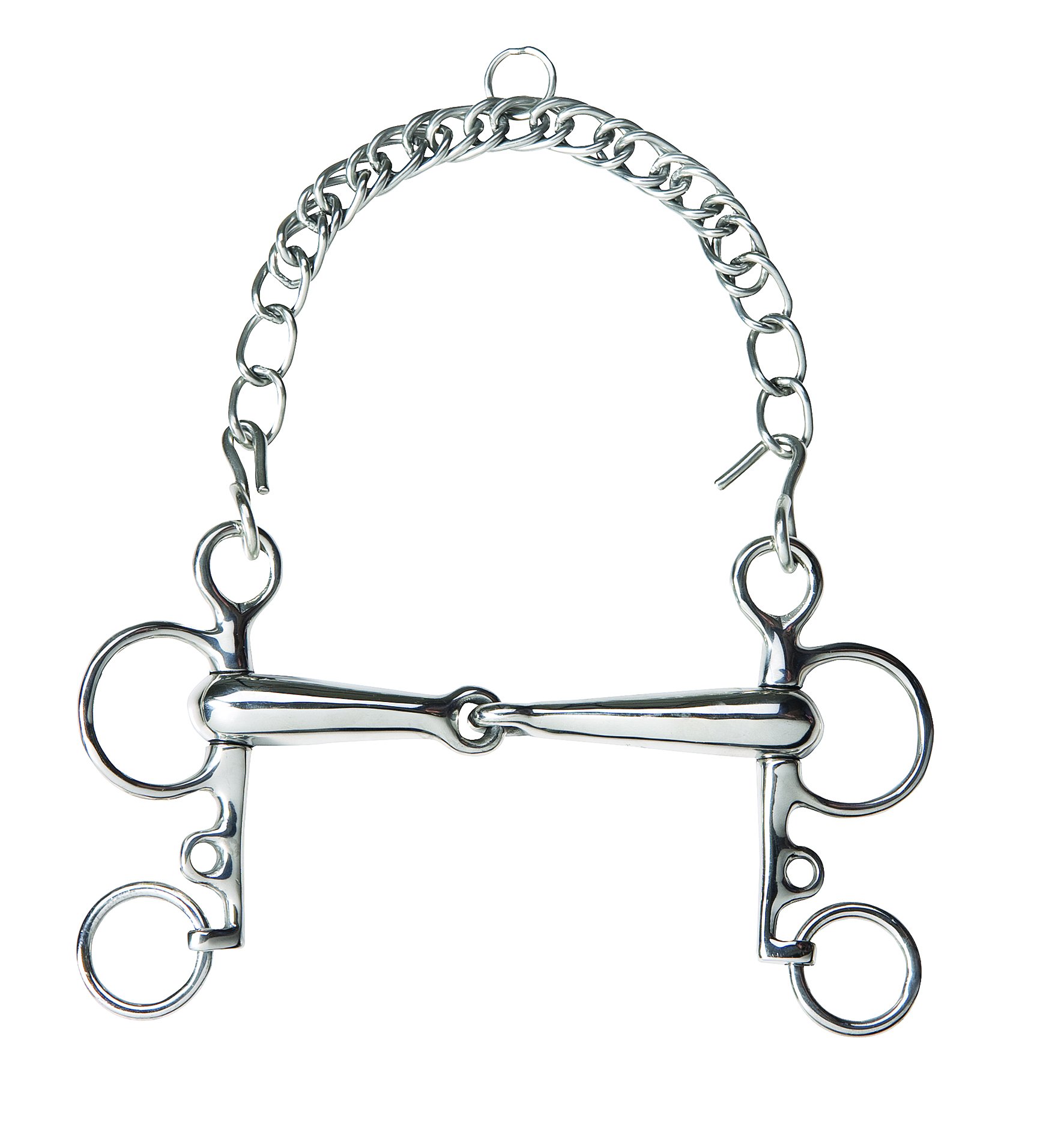 FEELING Pelham gebrochen mit kurzen Bäumen, Breite 11,5 cm, Stärke 21 mm, Seitenteile 110 mm, hohl