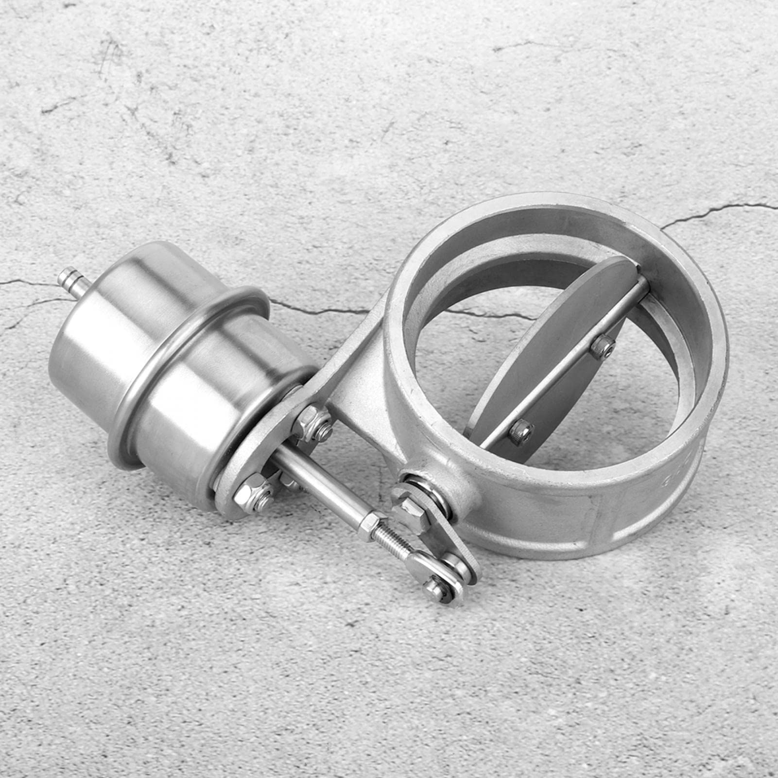 Valvola di controllo dello scarico, valvola del vuoto, valvola del vuoto da 3 pollici 76 mm Attuatore di controllo dello scarico Tk-cut76-op Adatto per 2005 304 acciaio inossidabile argento