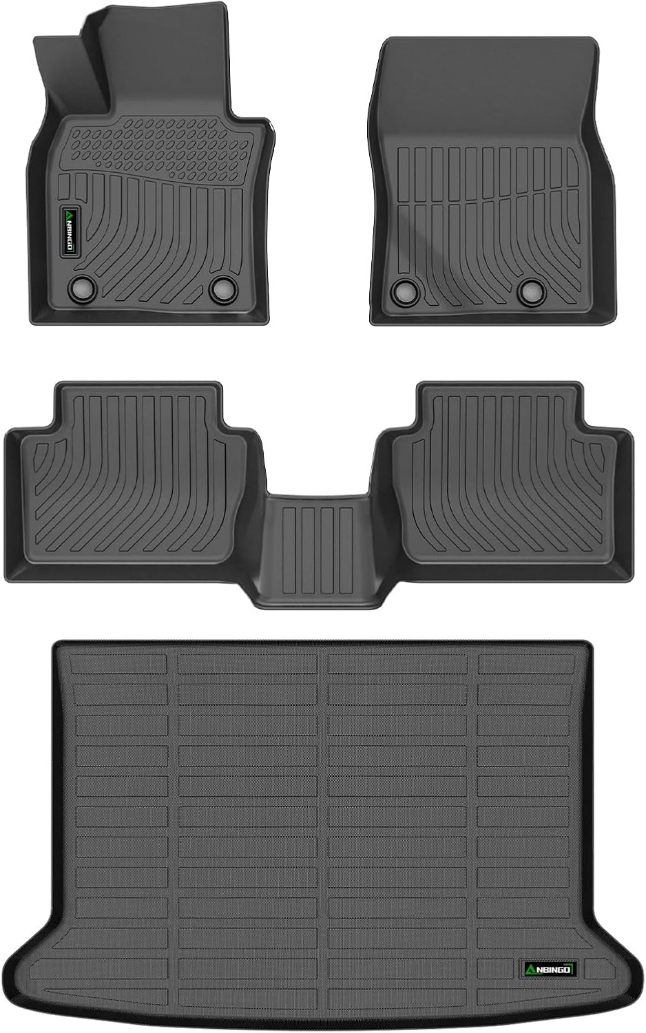 ANBINGO®Fit for Mazda CX-30 Floor Mats 2020-2025 All Weather Mats for CX-30 TPE Car Mat Rugs for CX-30 Rubber Trunk Carpet for CX-30 Automotive Accessories