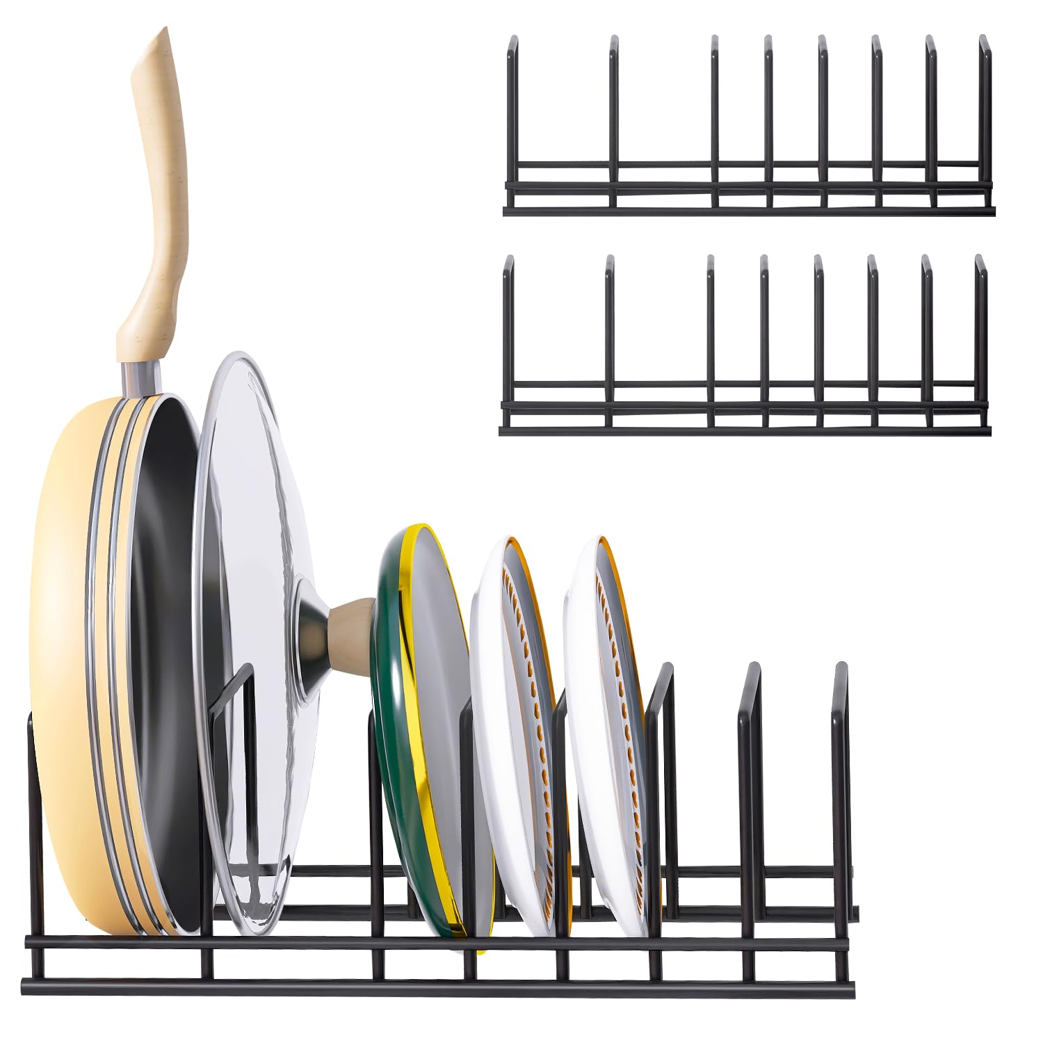 Organizador de tapa de olla