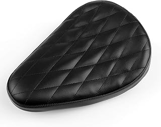 Topteng Motorrad-Diamant-Leder-Solo-Sattel-Sitz für Chopp-er Bobb-er Benutzerdefinierte SX CB 650