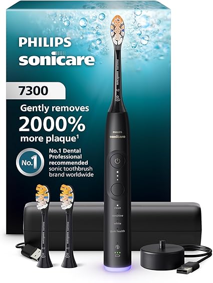 Philips Sonicare 7300 Series Electric Toothbrush - Next-Generation Sonicare Technology,