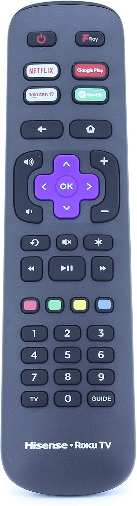 Genuine Hisense Roku TV Remote Control for B7120 R43B7120UK R50B7120UK