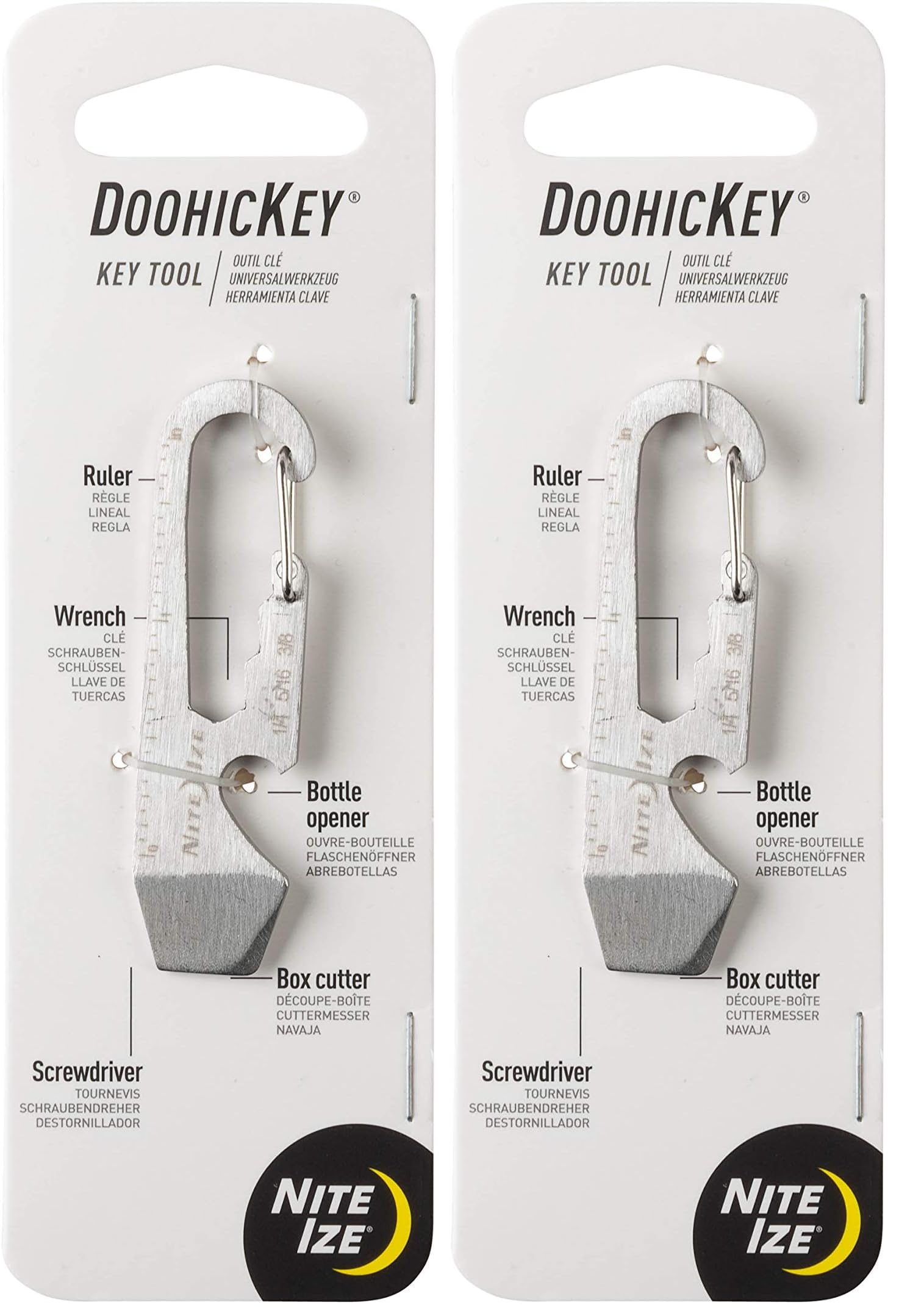 Nite Ize KMT-11-R3 Easily attaches to an existing Chain or