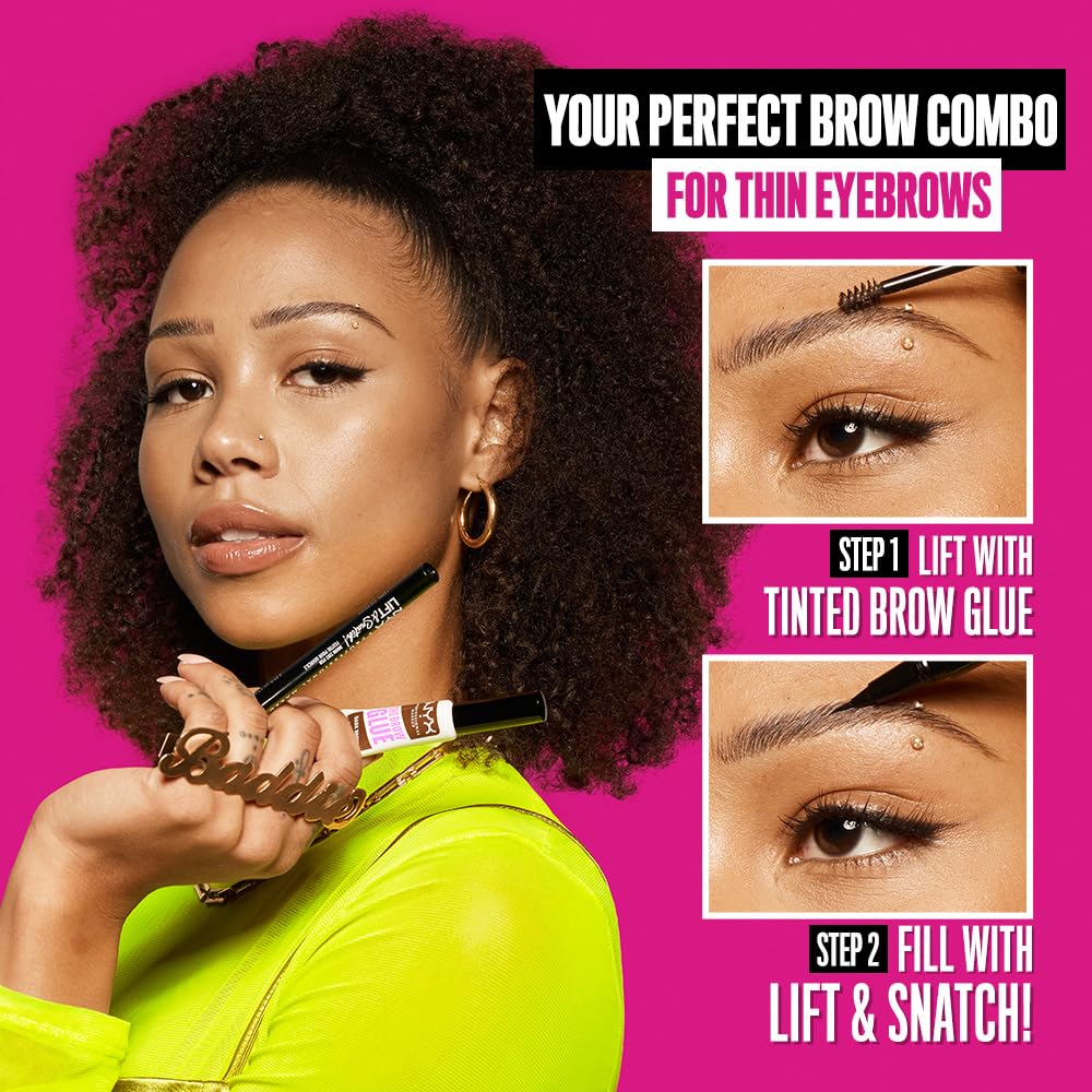 NYX Professional Makeup Lift & Snatch! Eyebrow Tint Pen, Espresso