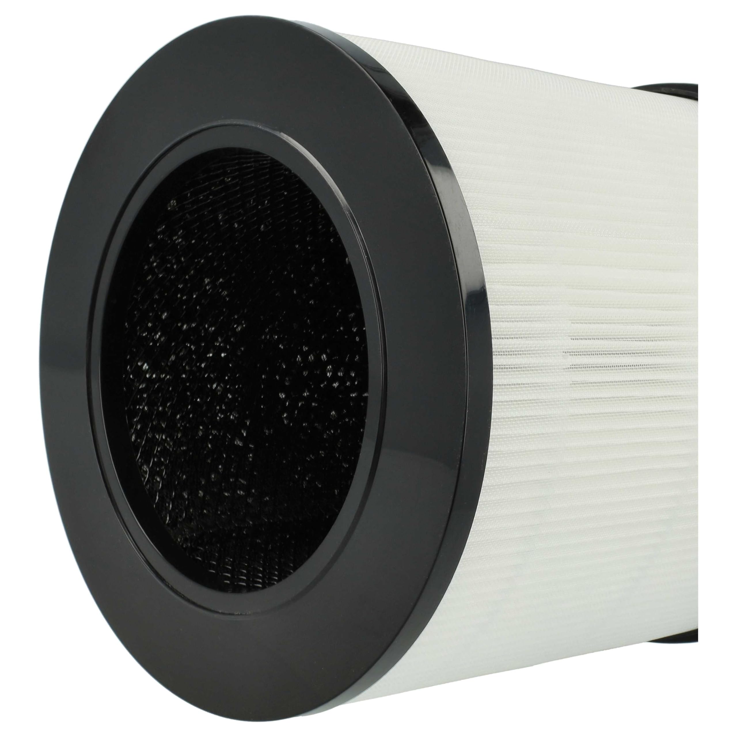 vhbw 4x filtro aria compatibile con Xiaomi Smart Air Purifier 4 Compact purificatore d'aria - filtro combinato prefiltro + HEPA + carbone attivo