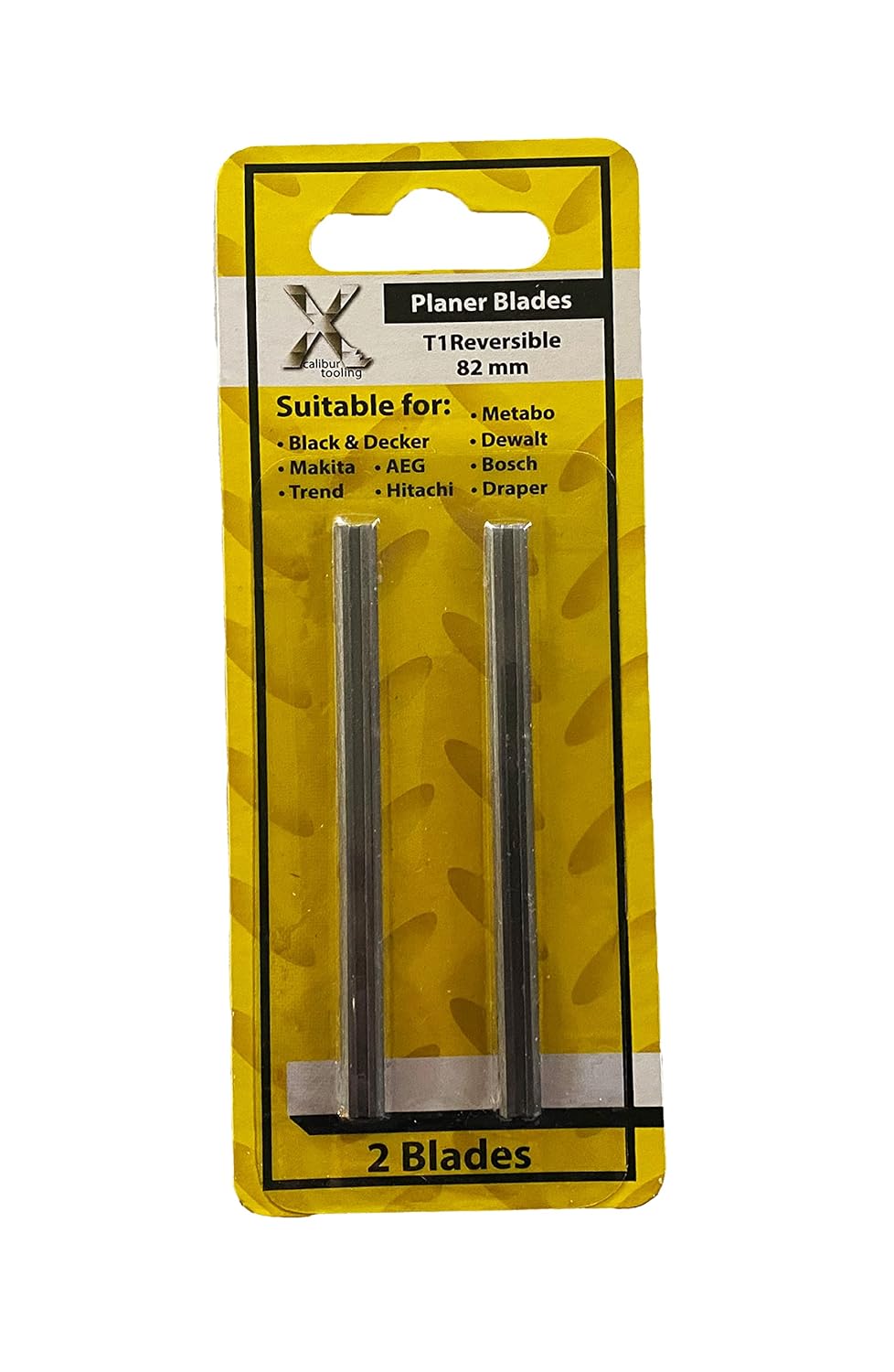 82mm Reversible Planer Blades Replaces Makita, Black & Decker, Bosch