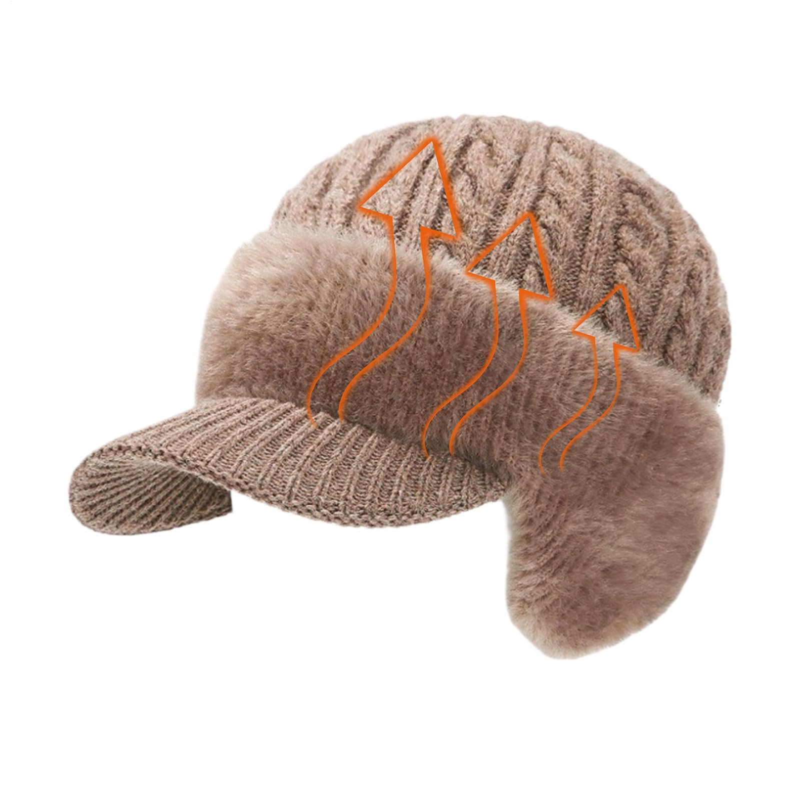 Genérico Gorro de Invierno con Aislamiento Térmico, Transpirable Y Cómodo | Gorro Térmico Impermeable Al Viento De Esquí Para Esquí Snowboard Trineo Ciclismo Y Deportes De Invierno
