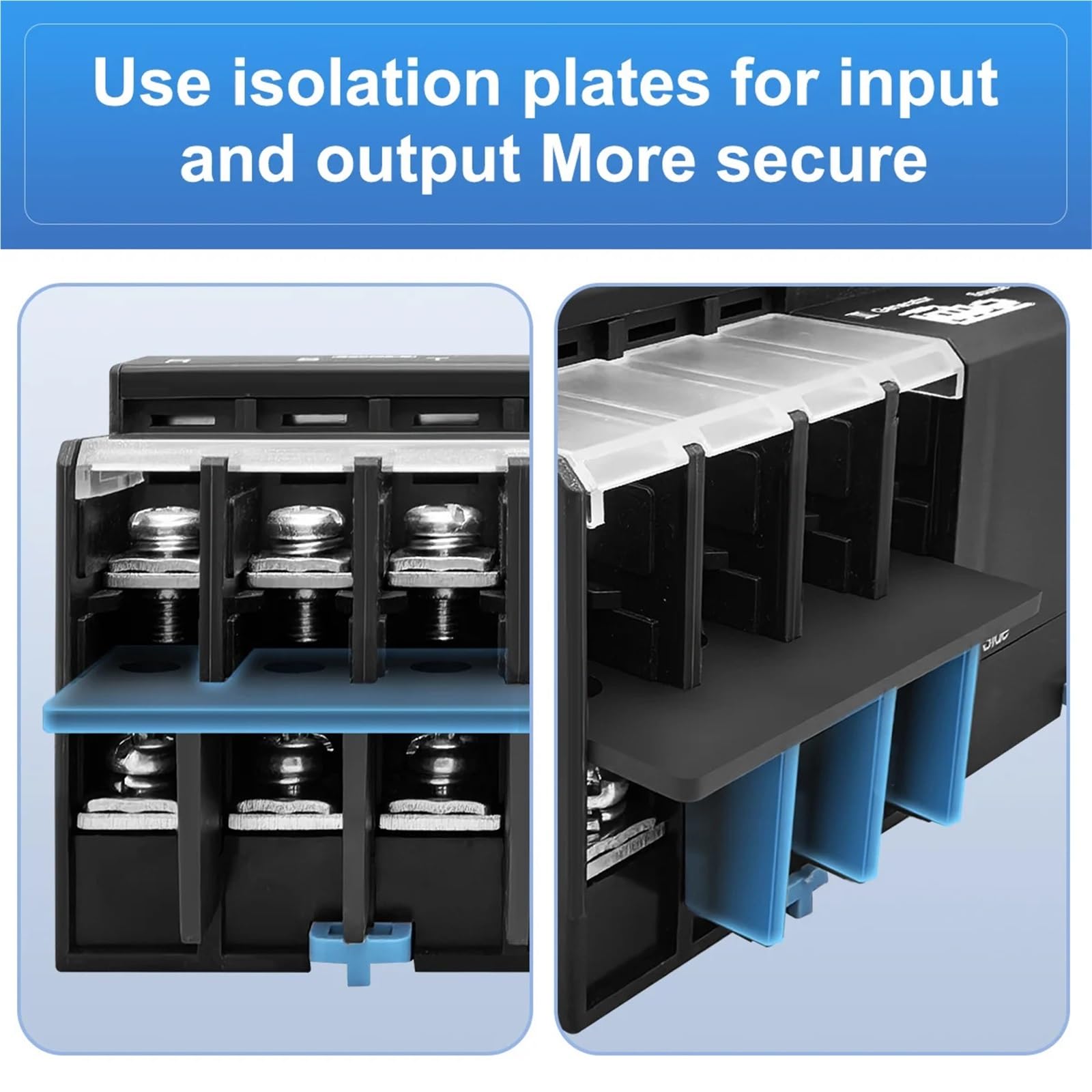 1 pz Din Rail 3 fasi 2P3P4P 63A 100A 125A 230V Doppia alimentazione Interruttore selettore elettrico automatico di trasferimento ATS ininterrotto(4P L N 220V-230V,100A)