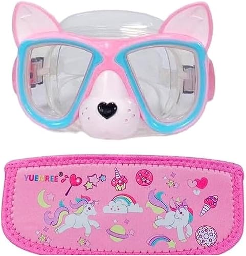 Miniatura 6 de YUENREE Unisex-Child Swim Goggles - Fun Character Swimming Goggles for Kids Boys Girls Ages 4-12 - with Hard Travel Case