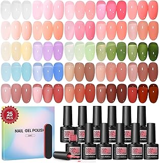COSCELIA Jelly Gel Nail Polish Set