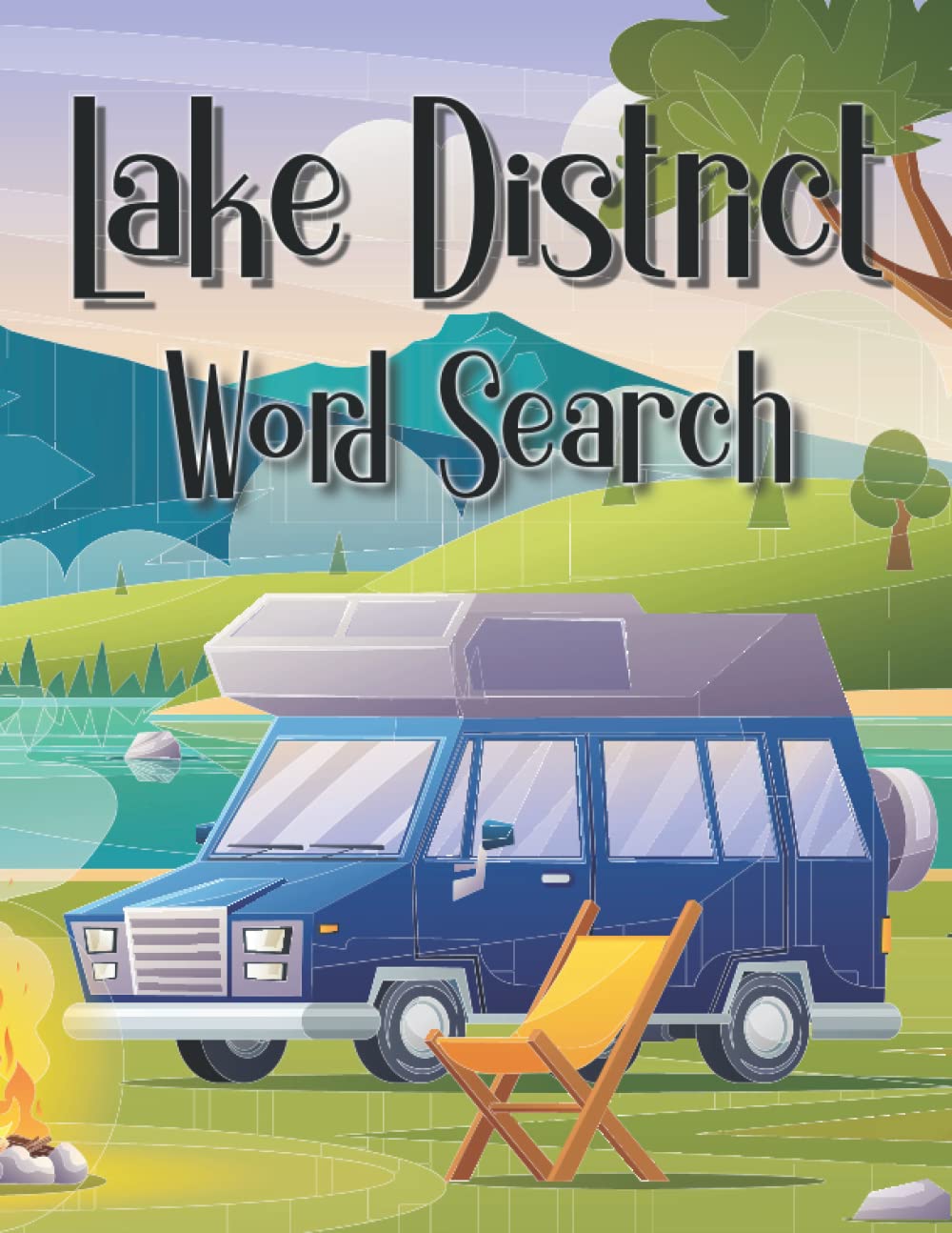 Lake District Word Search: Original Lake District word search book featuring 34 large-print puzzles with solutions