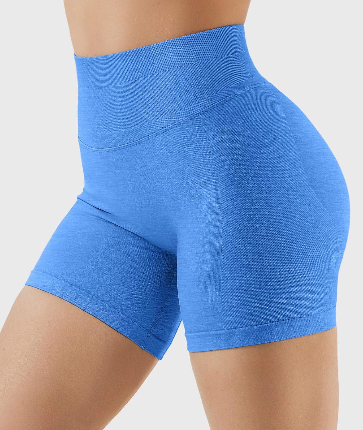 YEOREO SoftHue Workout Shorts Womens Scrunch Butt Lifting 4.5" Seamless Gym Clorisy Running Shorts - Image 8