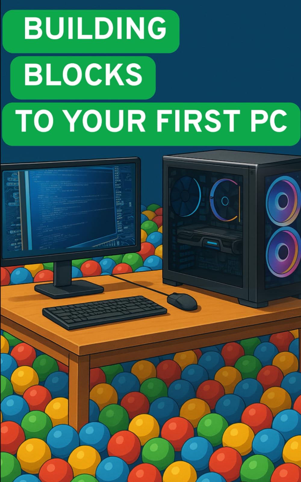 Building Blocks To Your First Computer: Build Your First Real PC - Block By Block (The Casual Guides)