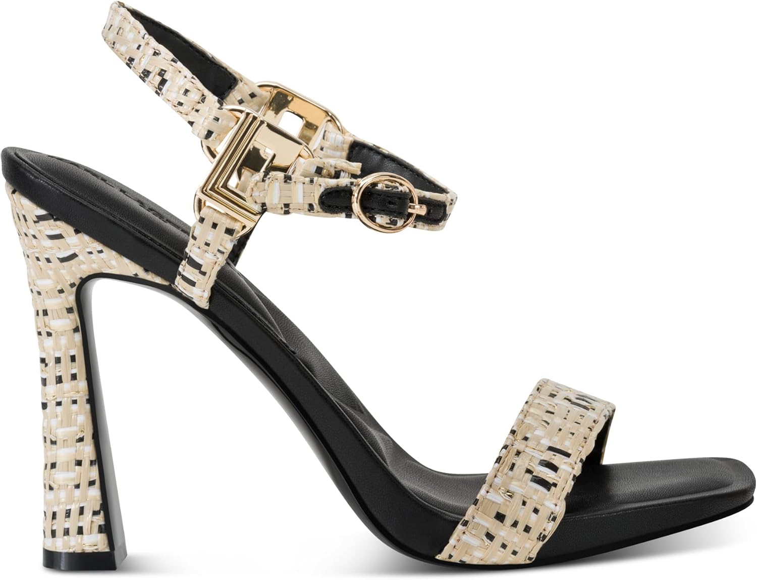 KARL LAGERFELD Women's Cybil Evening Ankle Strap Dress Heels - Image 5