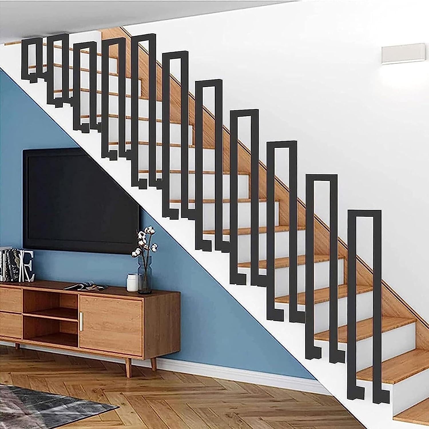 Stair Railing Handrails for Outdoor Steps,Indoor Outdoor