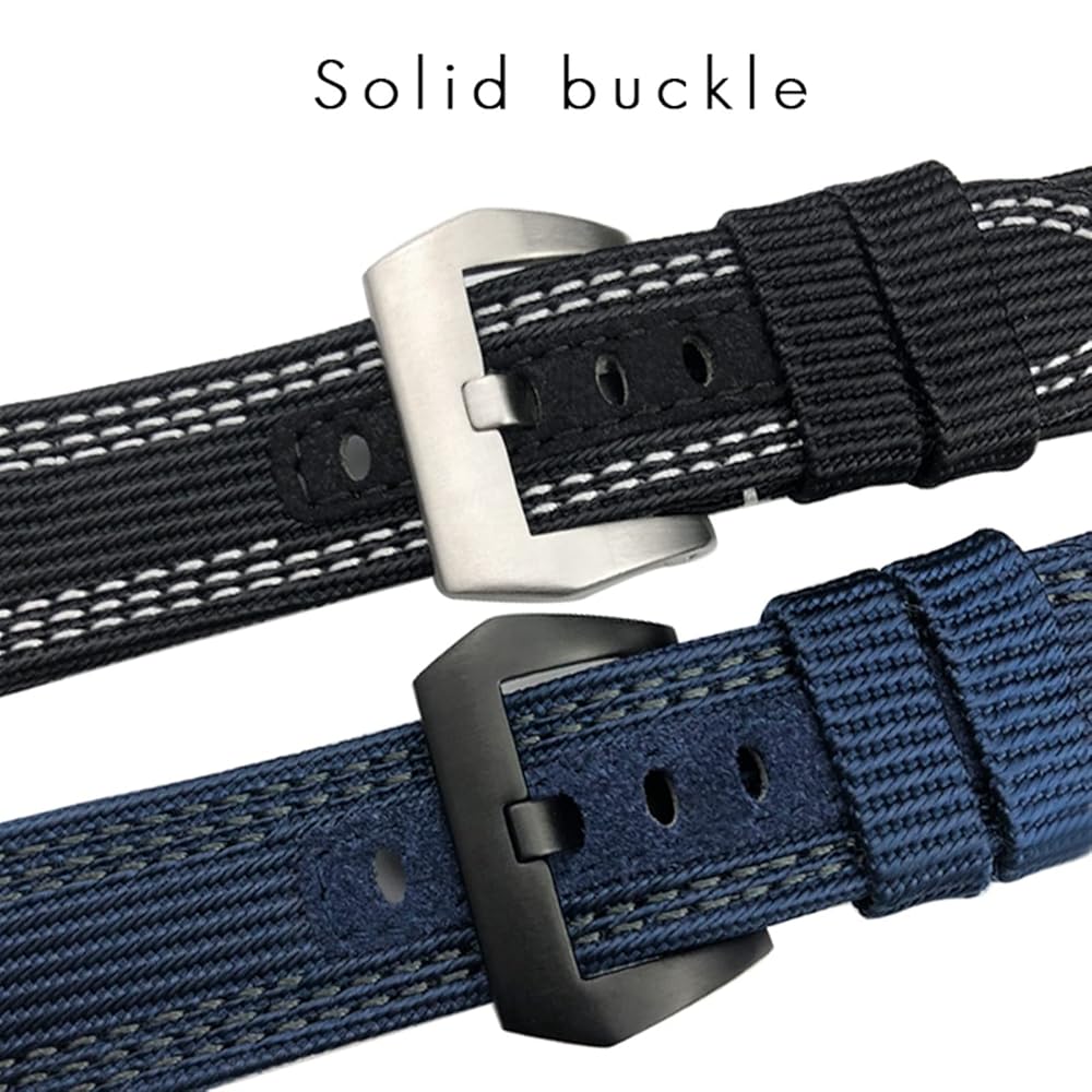 Amazon.com: XIRIXX 24mm 26mm Nylon Fabric Watch Band For