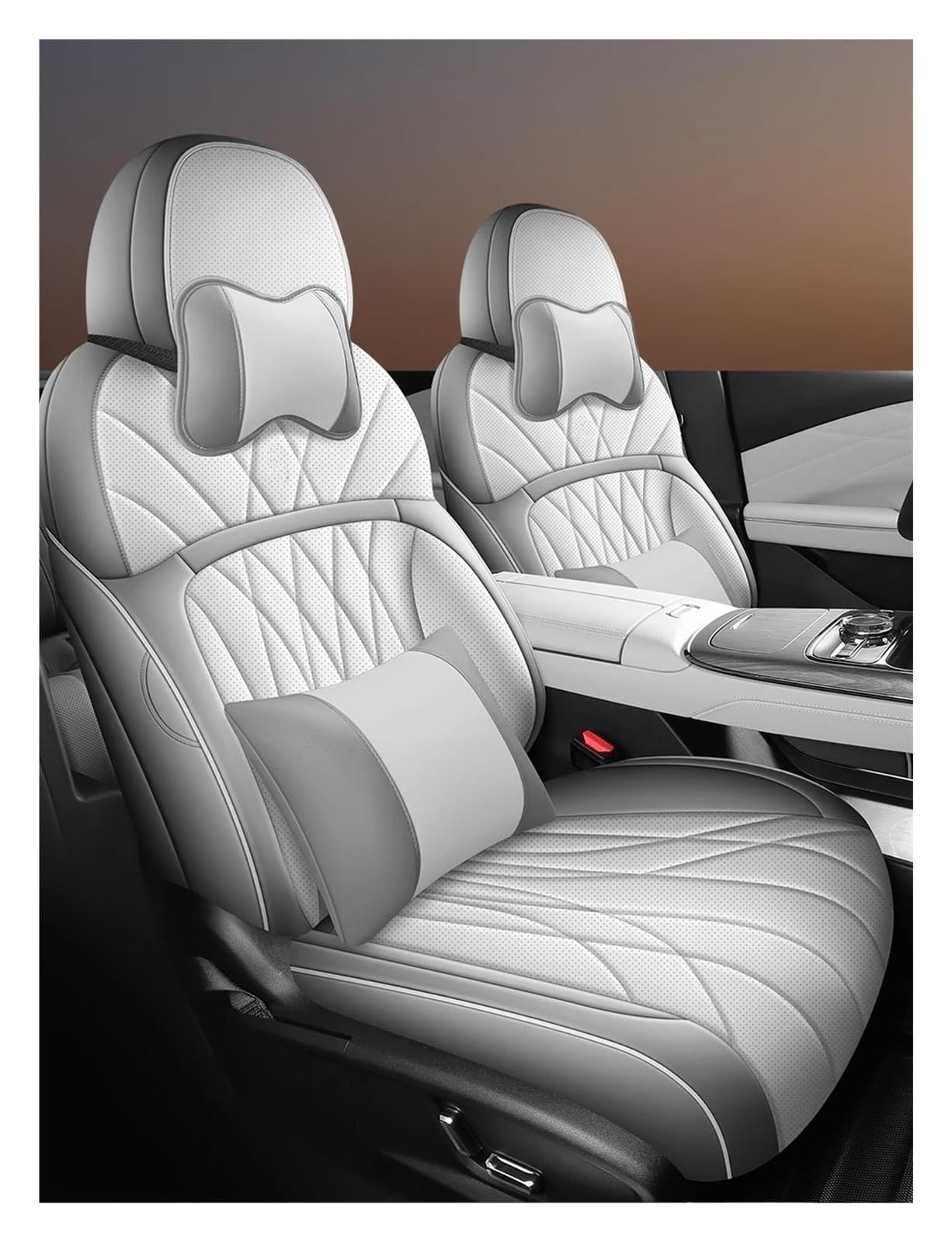 Housse de siège auto cuir Mercedes ML W163 imperméable et robuste