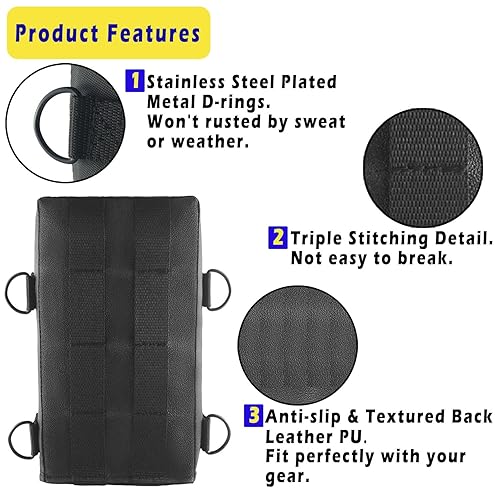 Miniatura 3 de Rodilleras para niños, jóvenes y adultos, diseño mejorado, soporte de rodilla para béisbol y softbol, rodilleras, cuña, con cojín suave y duradero