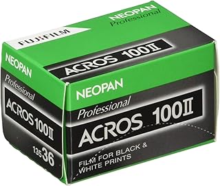 FUJIFILM Neo Pan 100 ACROS II135 Size, 36 Exposures, 1 Bottle