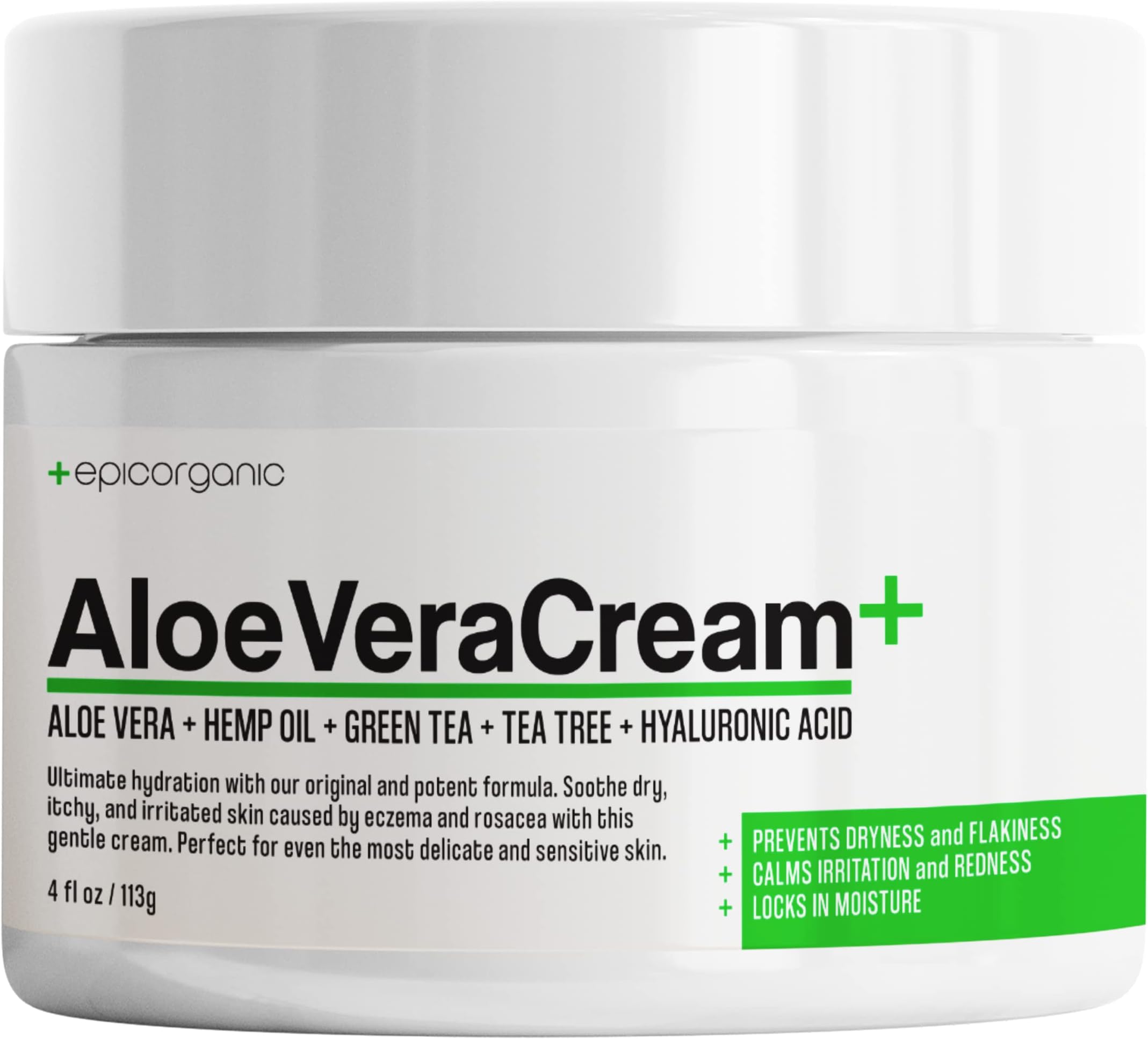Aloe Vera Moisturizing Face and Body Cream